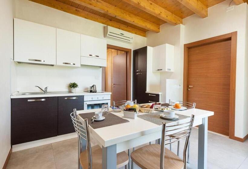 Апартаменты 1 Спальня, Agriturismo B&b Corte Tonolli