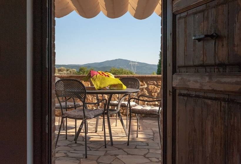 דירת 2 חדרים עם טרסה, Agriturismo Poggio Del Pero