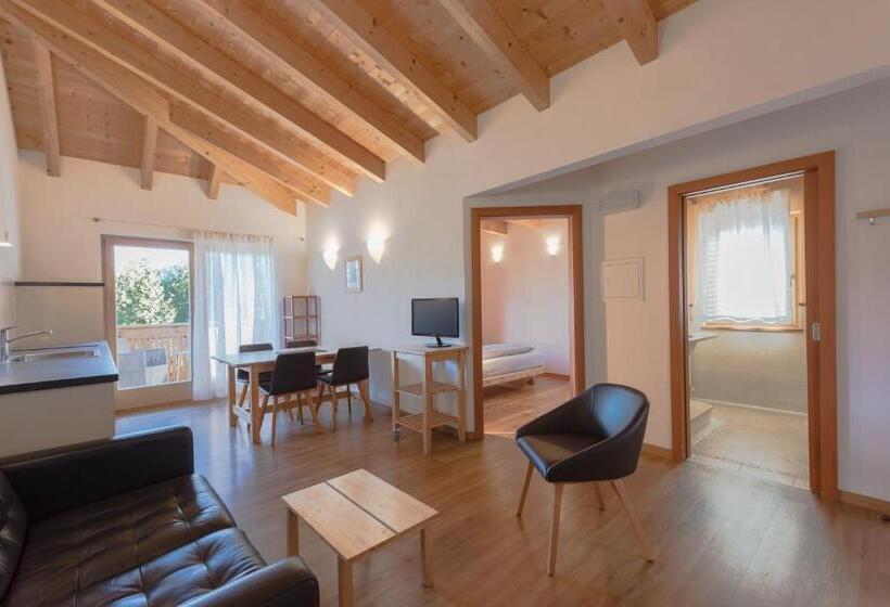 Апартаменты 2 Спальни, Residence Garni Haus Tschenett