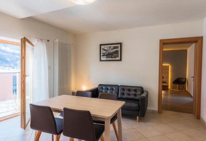 Апартаменты 1 Спальня, Residence Garni Haus Tschenett