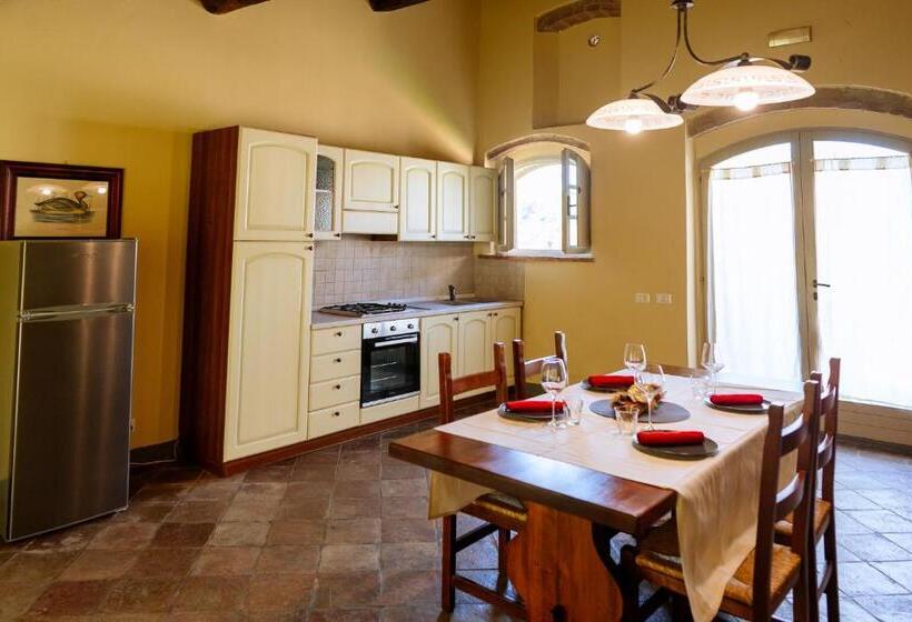 شقة غرفة نوم واحدة بالطابق الأرضى, Villa Le Beringhe   Wine Pool & Relax