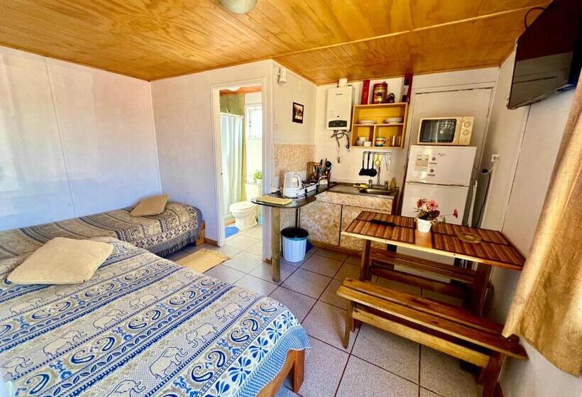 Апартаменты 1 Спальня с Террасой, Cabañas Demaico