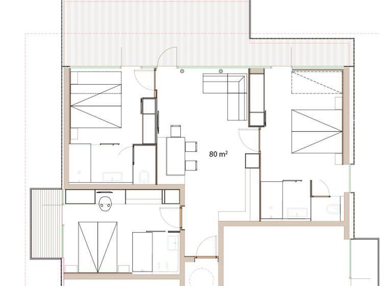 Apartamento Ático 1 Quarto, Apart6580