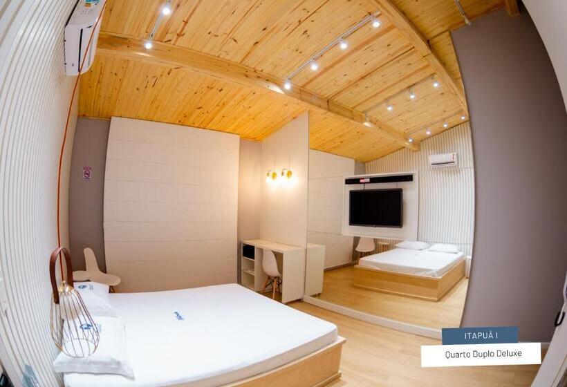 침실 1개 디럭스 아파트, Motel Itapuã I Fx Nova Camobi
