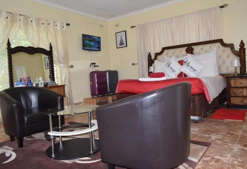 اتاق لوکس با تخت بزرگ, Crown Inn Guest House