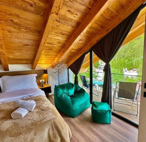 バルコニー付きデラックスルーム, Guesthouse Marashi