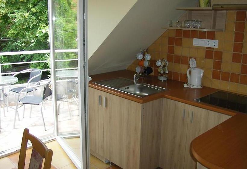 Студио Стандарт с Балконом, Pálma Apartmanház Harkány
