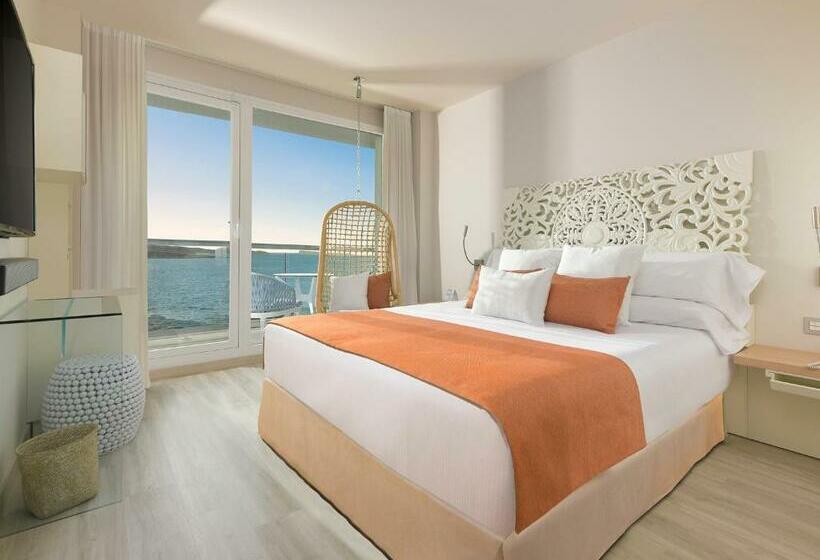 片側に海が見えるデラックスルーム, Amàre Beach Hotel Ibiza - Adults Recommended