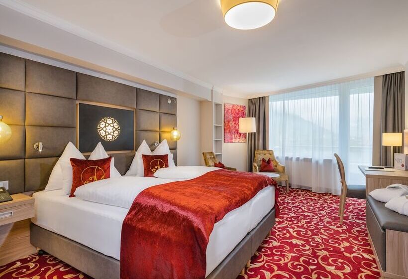 اتاق استاندارد با بالکن, Norica   Thermenhotels Gastein Mit Dem Bademantel Direkt In Die Therme