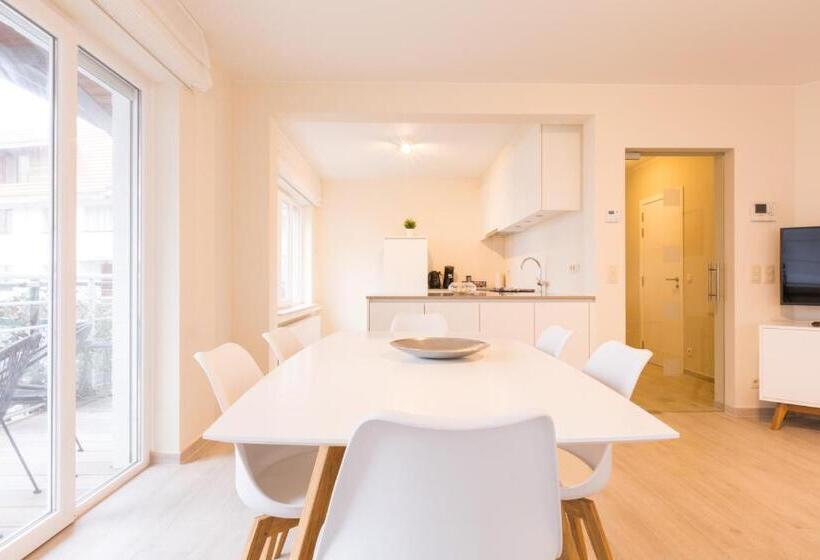 带1个卧室的带阳台的公寓, Atlanta Knokke