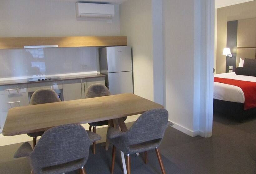 침실 2개 디럭스 아파트, Quality Hotel Parklake Shepparton