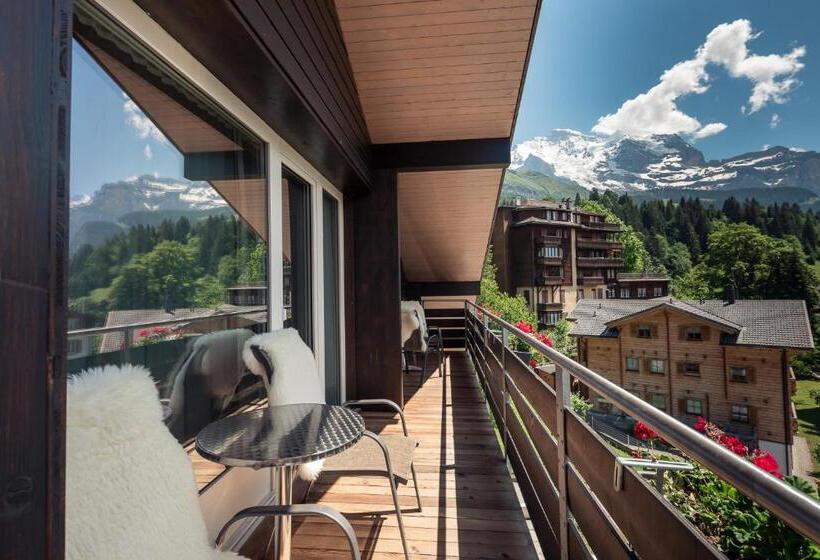 غرفة سوبيريور مزودة بشرفة, Alpenkräuter Hotel Bären
