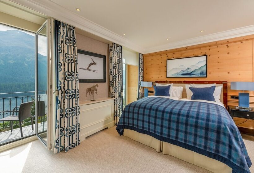 Номер Deluxe Вид на Озеро, Kulm Hotel St. Moritz