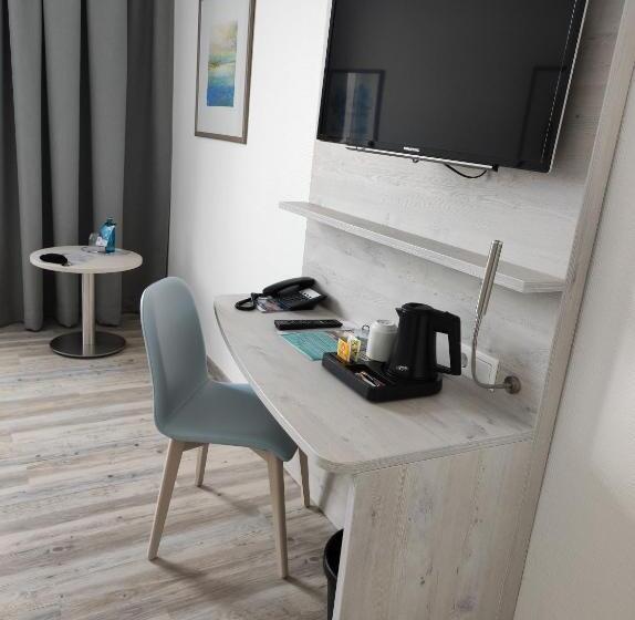 Pokój Jednoosobowy Standard Widok Morze, Nordsee Hotel Borkum