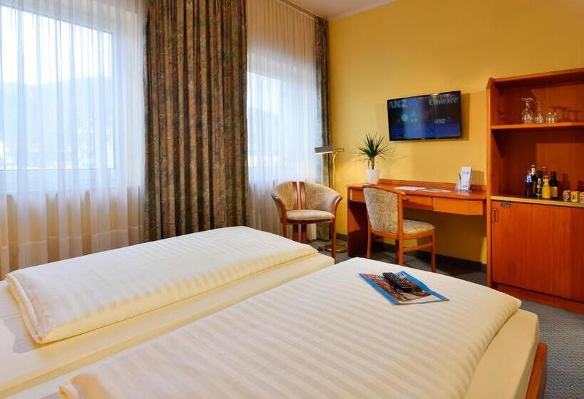 Quarto Estandar Vista Rio, Rheinhotel Vier Jahreszeiten Bad Breisig