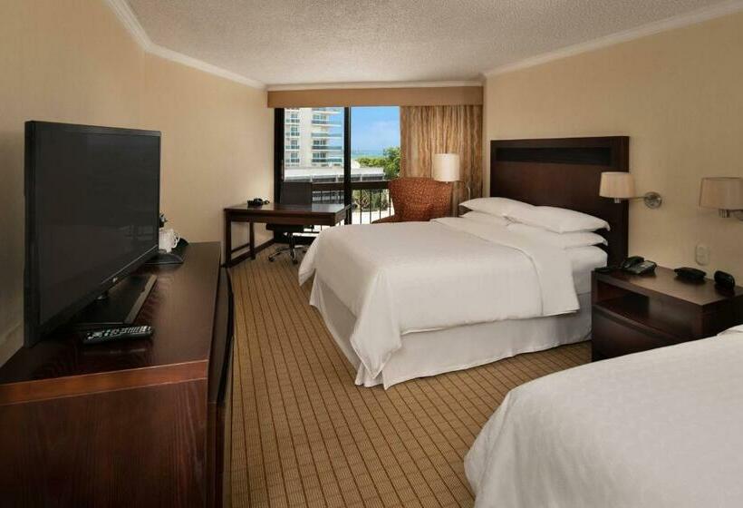 标准间侧面带海景, Sheraton Santo Domingo