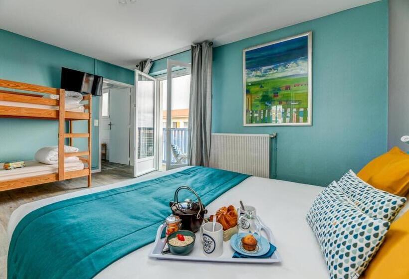Четырехместный Номер Стандарт, Logis Hotel De France