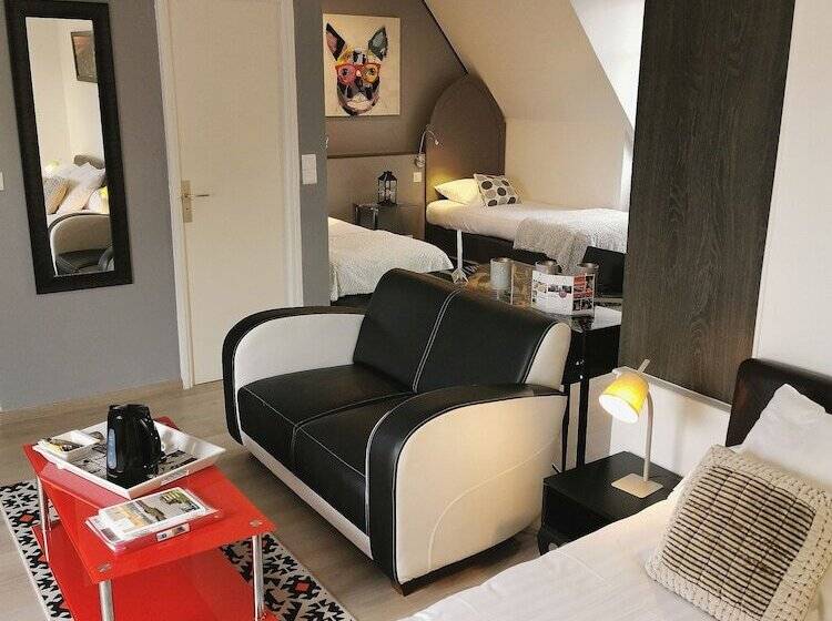 Четырехместный Номер Стандарт, Les Terrasses De Saumur   Hôtel & Appartements   Restaurant & Spa