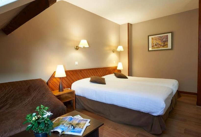 Номер Комфорт, Logis Hôtel Restaurant Belle Rive
