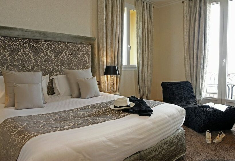 디럭스 룸 바다 전망, Hôtel La Pérouse Nice Baie Des Anges   Recently Fully Renovated