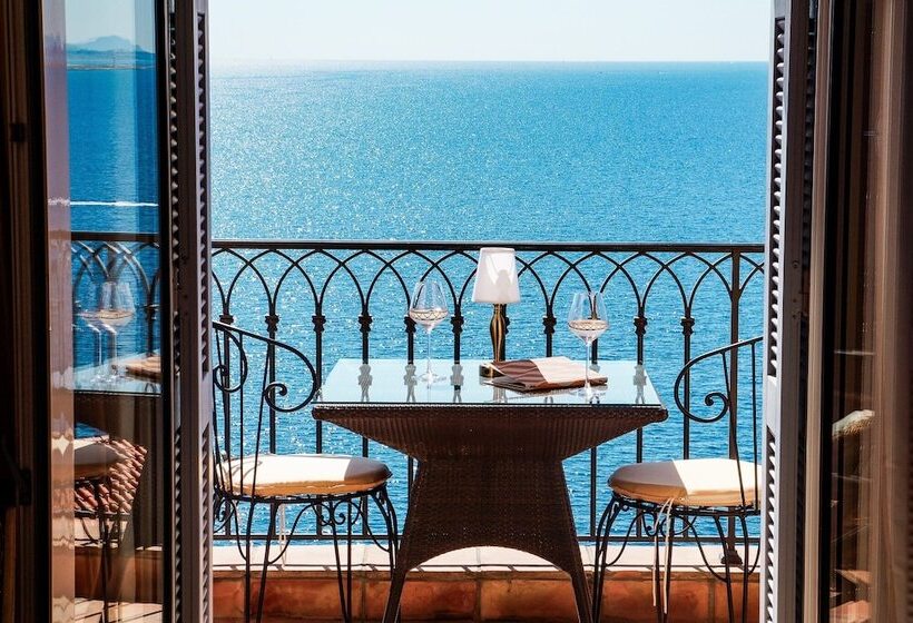 디럭스 룸 바다 전망, Hôtel La Pérouse Nice Baie Des Anges   Recently Fully Renovated