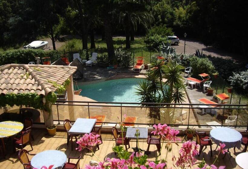 Номер Стандарт с Террасой, Hôtel Les Palmiers