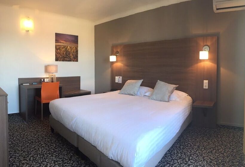Номер Стандарт, Le Galion Hotel Et Restaurant Canet Plage   Logis