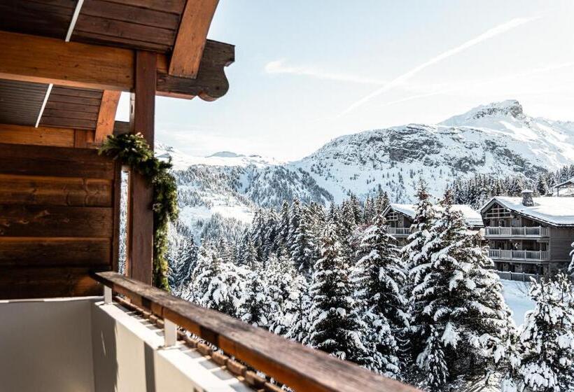 Люкс с Балконом, Alpes Hôtel Du Pralong