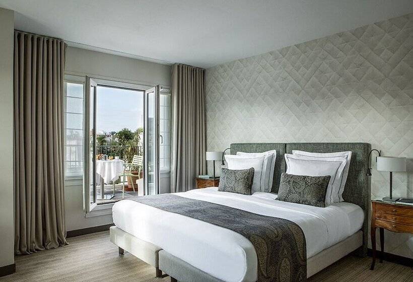 اتاق استاندارد با چشم‌انداز, Hôtel Parc Saint Séverin   Esprit De France