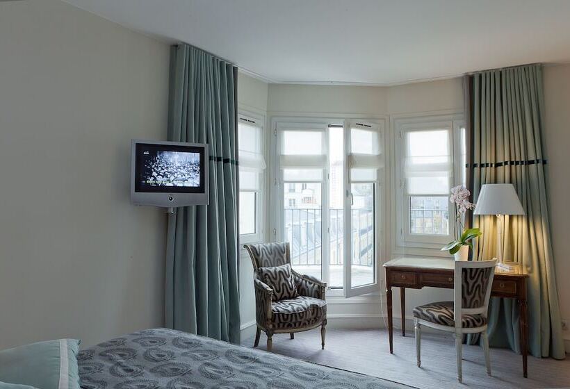 اتاق لوکس با تراس, Hôtel Parc Saint Séverin   Esprit De France