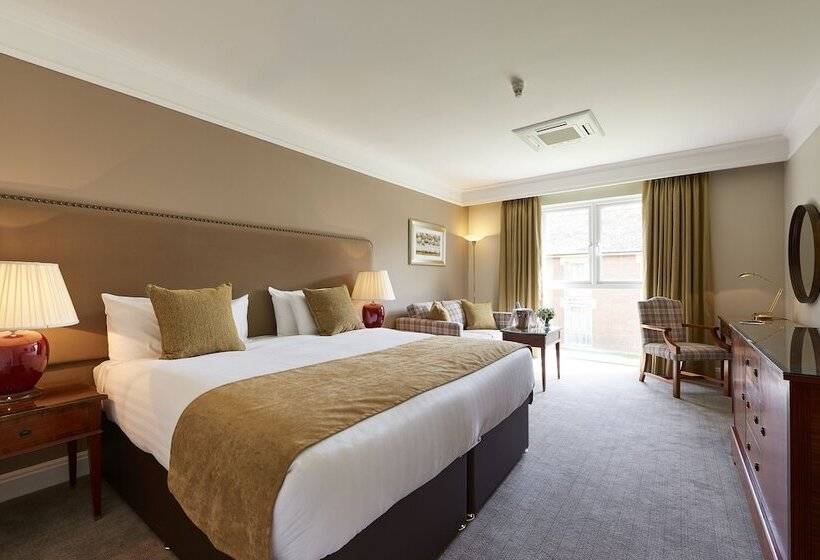 디럭스 룸 킹사이즈 침대, Coldra Court Hotel By Celtic Manor