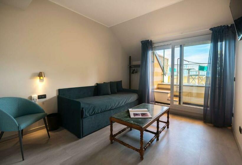 침실 2개 스위트, Best Western Regina Elena