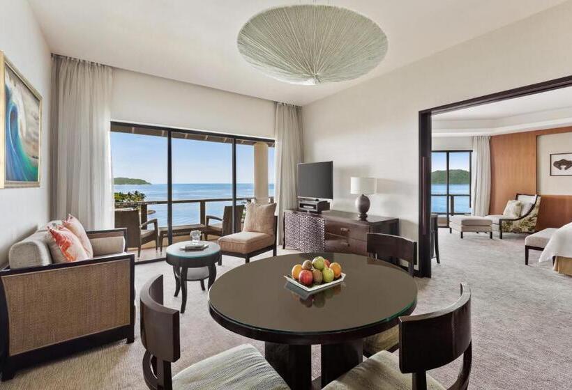 디럭스 스위트 바다 전망, Shangri La Tanjung Aru, Kota Kinabalu