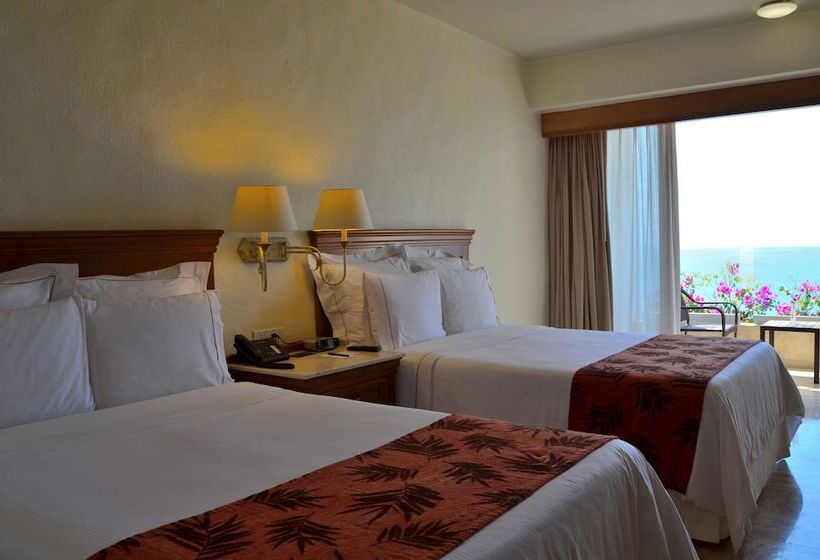 Quarto Deluxe Vista Mar, Fiesta Americana Puerto Vallarta All Inclusive & Spa