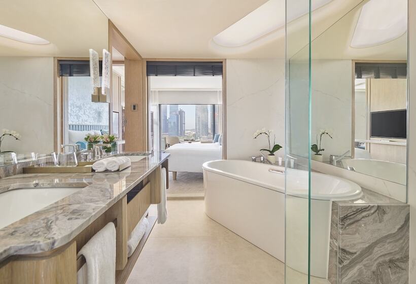 اتاق استاندارد با چشم‌انداز, Mandarin Oriental Singapore