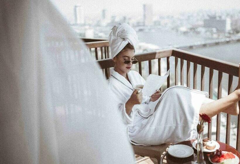 اتاق دلوکس با تخت کینگ و چشم‌انداز, Sofitel Cairo Nile El Gezirah