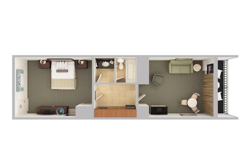 オーシャンビュースイート, Coral Beach Resort