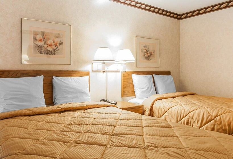 ２ダブルベッドのスタンダードルーム, Rodeway Inn