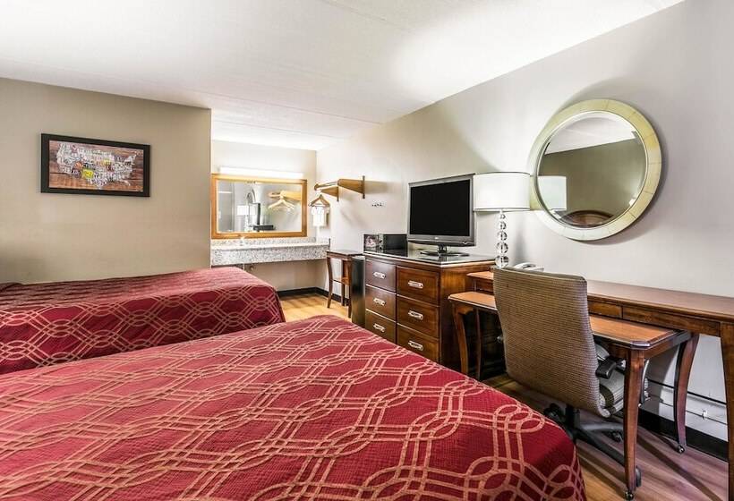 ２ダブルベッドのスタンダードルーム, Econo Lodge North