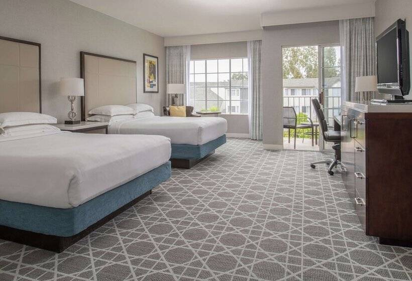 디럭스 인테리어 룸, Hilton San Diego/del Mar