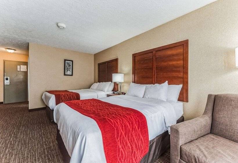 Номер Стандарт 2 Двуспальные Кровати, Comfort Inn Grantsvilledeep Creek Lake
