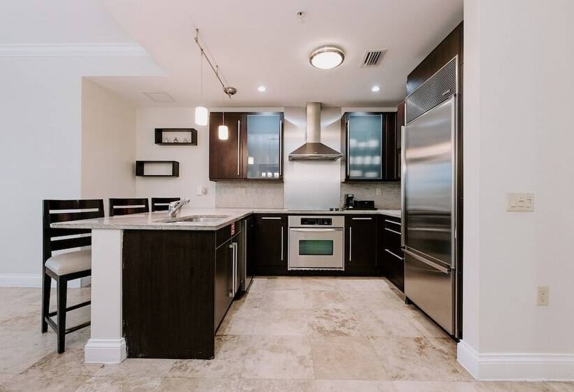 プレミアムアパートメント、1ベッドルーム 、オーシャンビュー, Beachside Resort & Residences