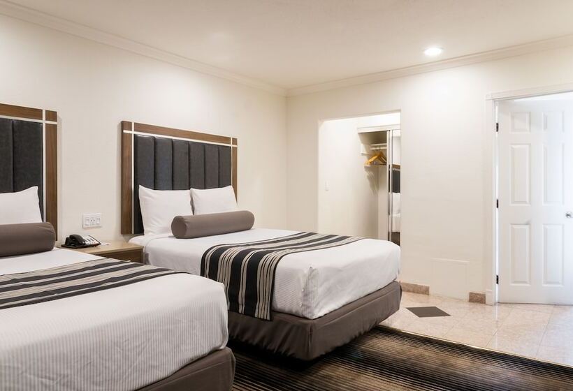 스탠다드 룸 더블 침대 2개, Rodeway Inn & Suites Pacific Coast Highway