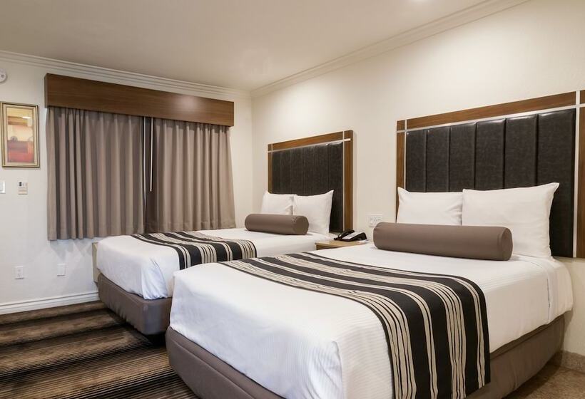 스탠다드 룸 더블 침대 2개, Rodeway Inn & Suites Pacific Coast Highway