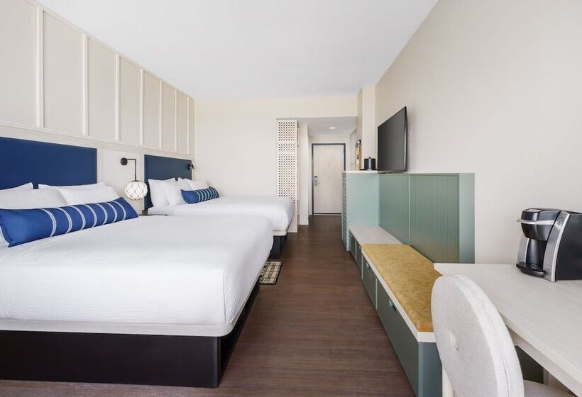 Номер Стандарт 2 Двуспальные Кровати, Holiday Inn Resort Lumina On Wrightsville Beach, An Ihg