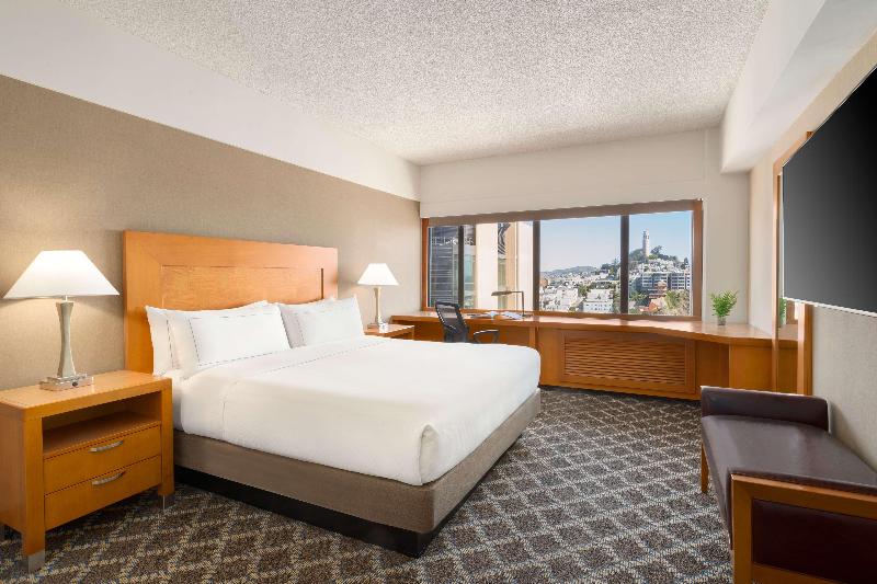חדר סטנדרט עם מיטת קינג, Hilton San Francisco Financial District