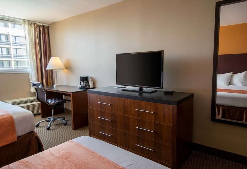 Номер Стандарт 2 Двуспальные Кровати, Howard Johnson By Wyndham Fullerton/anaheim Conference Cntr