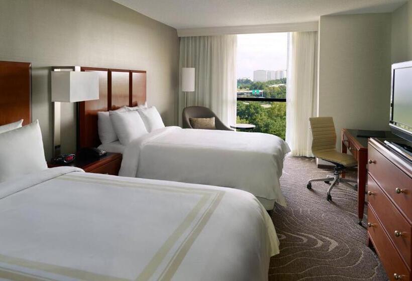 디럭스 룸 도시 전망, Atlanta Marriott Northwest At Galleria