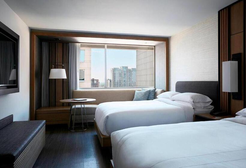 חדר סטנדרט שתי מיטות זוגיות, Charlotte Marriott City Center