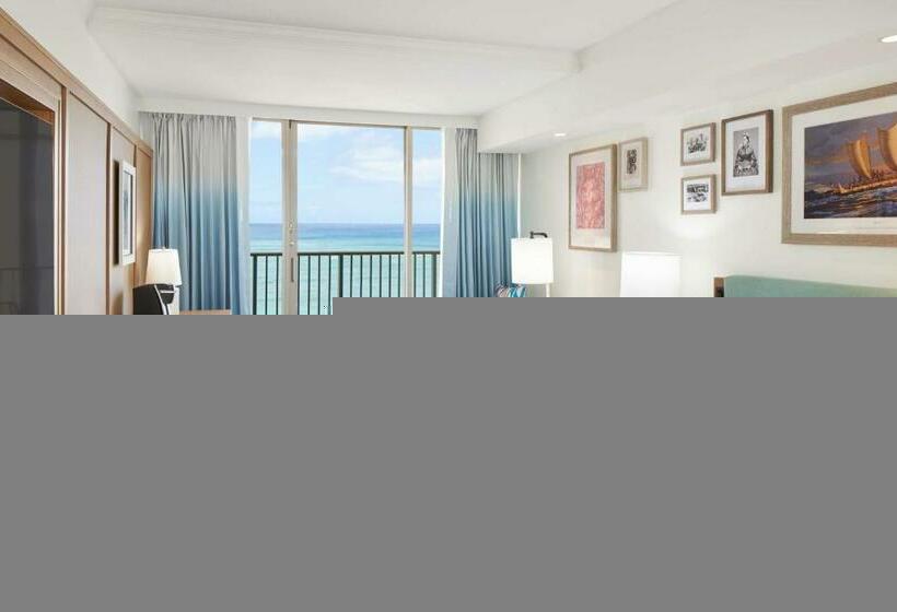 Club Room King Bed, Outrigger Reef Waikiki Beach Resort